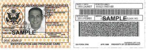 green card through military service|military id card locations.